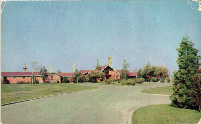 Hidden Valley - Vintage Postcard